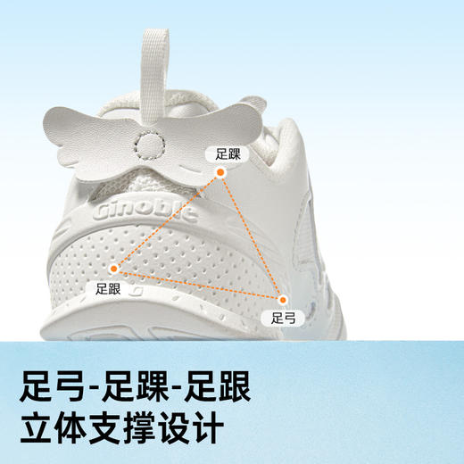 A基诺浦学步鞋男女童春婴儿鞋春秋可爱机能鞋GB2437 商品图1