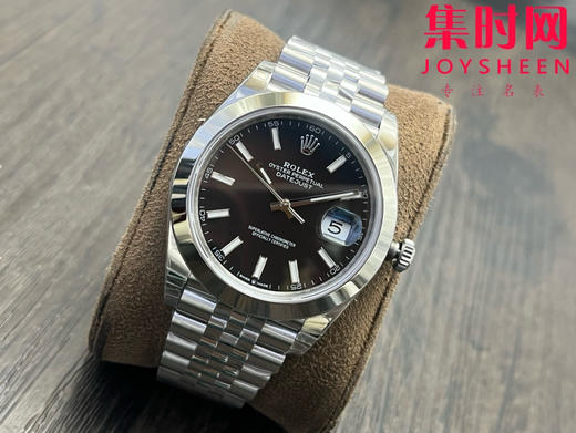 劳力士 VS日志41系列 光圈黑盘 男士腕表 3235机 五珠带 表径41mm 商品图2