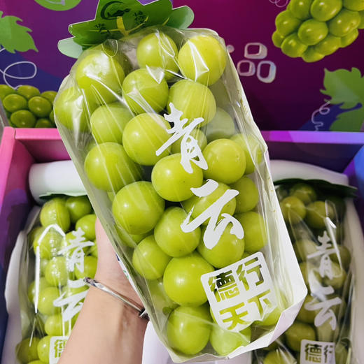 特级 包装随机发 香印青提  一件3串约6斤 商品图4