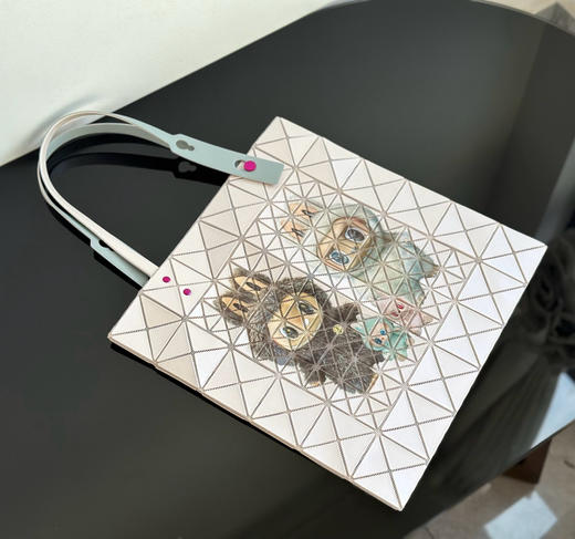 719-8 三宅定制 labubu玩偶系列 6格手提包 商品图11