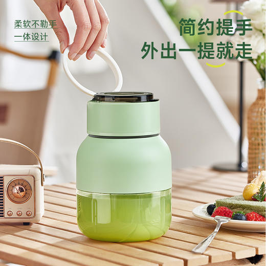 「高颜值！便携榨汁机」Zemkon榨汁机便携式小型水果做果汁机果蔬blender迷你榨汁杯餐饮用具 商品图2