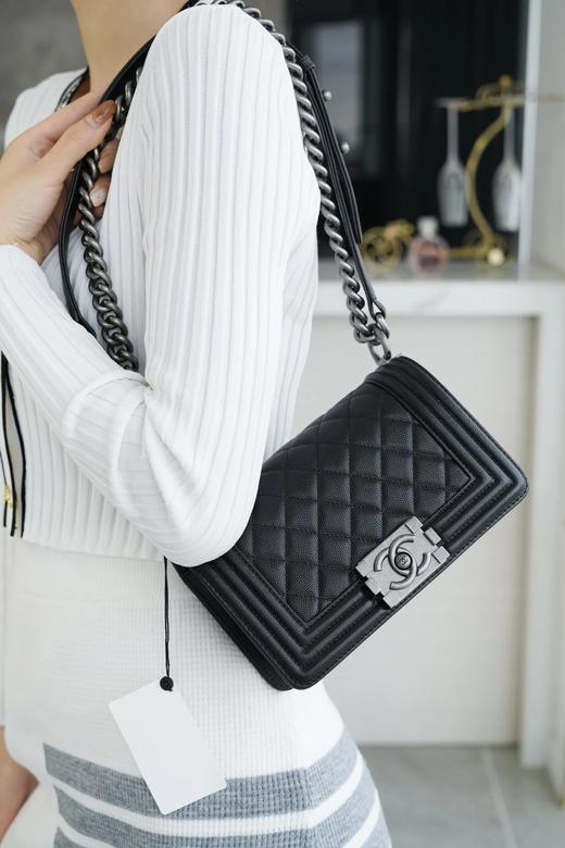 香奈儿-小球纹 黑银黑金小号！（LZ） 商品图3