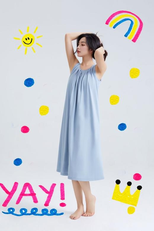 586055天丝棉罩杯背心裙 商品图2