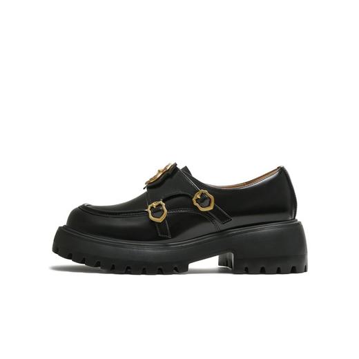 【云粉节】BF楼天美意25秋复古厚底英伦学院乐福鞋女小皮鞋单鞋CPF36CM5吊牌价939活动价539 商品图3