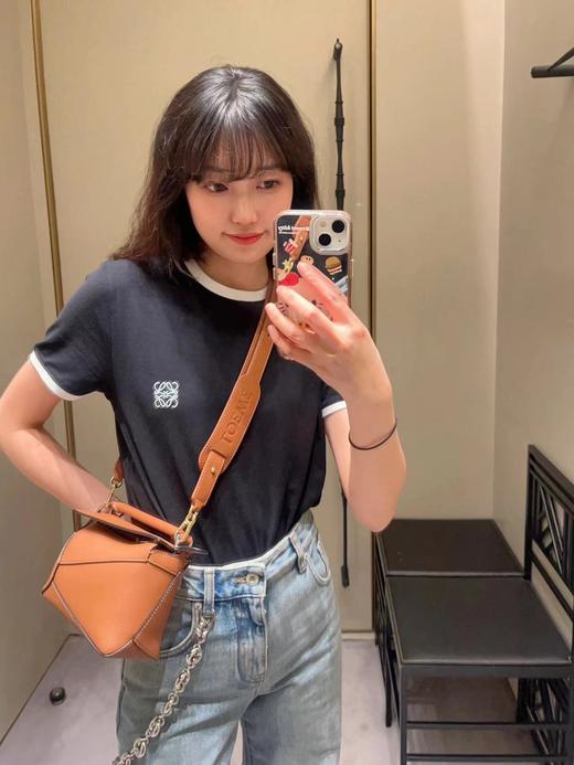 罗意威-几何包迷你18CM宽肩带压花 Puzzle手袋（LZ） 商品图11