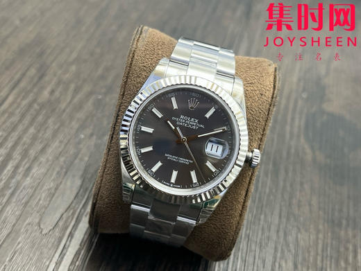 劳力士 VS日志41系列 灰色盘 水泥灰 男士腕表 3235机 三珠带 表径41mm 商品图2