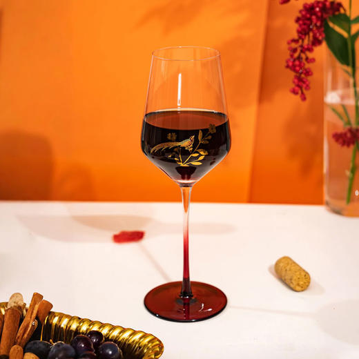 大英博物馆东方梦境系列双鹊传喜红酒对杯礼盒 商品图2