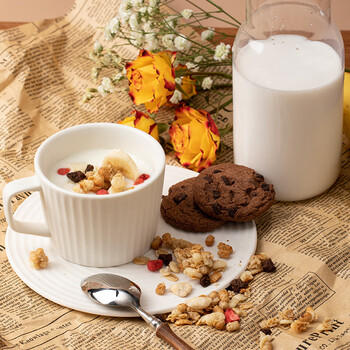 卡乐比（Calbee）即食燕麦片 原味水果麦片600g 日本进口非油炸 营养代餐早餐零食 商品图2