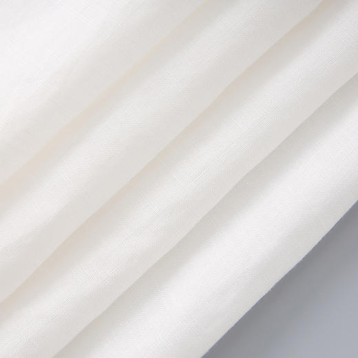 「高货wl」全新升级【铂金会员441/天猫599/差价158】(99051)洛诗琳老钱风松弛感亚麻串珠领背心高腰直筒阔腿裤两件套 商品图3