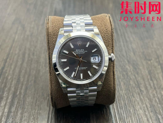 劳力士 VS日志41系列 光圈灰盘 水泥灰 男士腕表 3235机 五珠带 表径41mm 商品图0