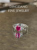 缅甸 红宝石 鸽血红 1.16ct D0. 2ct VVR红宝石 戒指 商品缩略图1