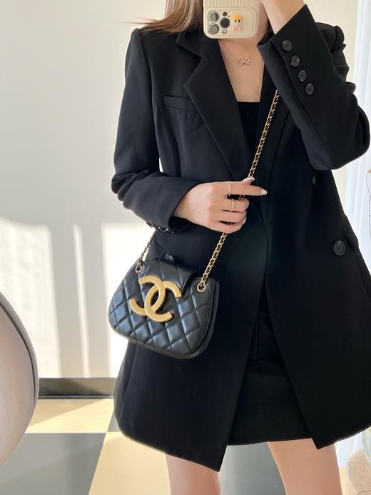 香奈儿   24C早春   大LOGO圆挎包  （LZ） 商品图6