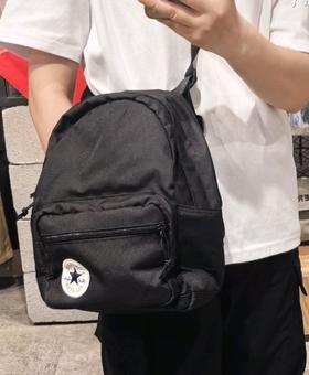 匡威 休闲小背包  经典黑