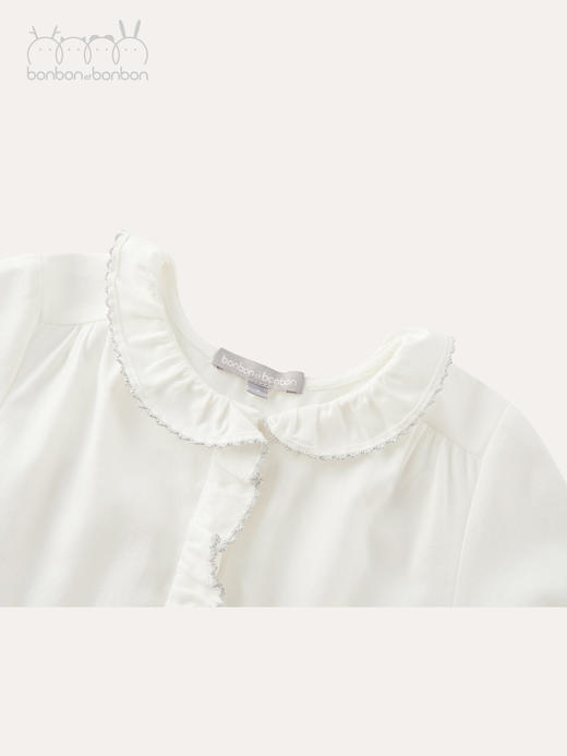 花边银线曲芽上衣 商品图3