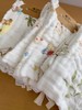 松植屋全棉纱布高密印花童巾洗脸洗澡巾长方巾3条组合装 商品缩略图11