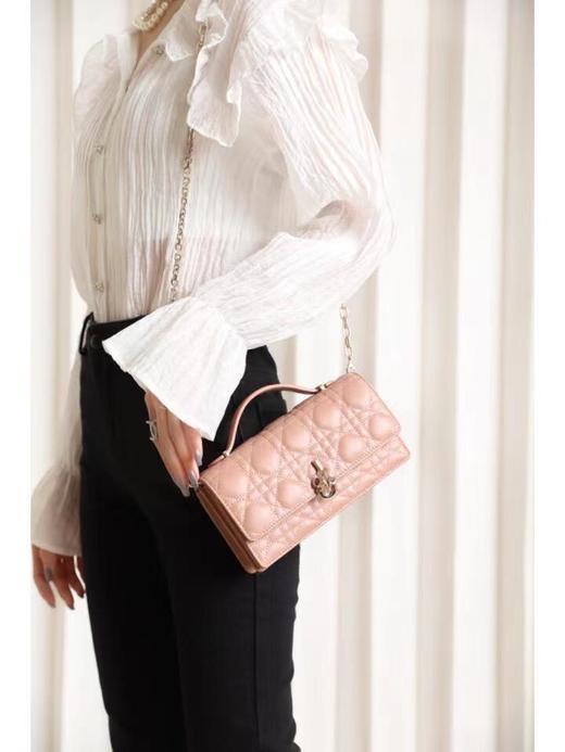 迪奥-lady  珍珠手拿包（LZ） 商品图8