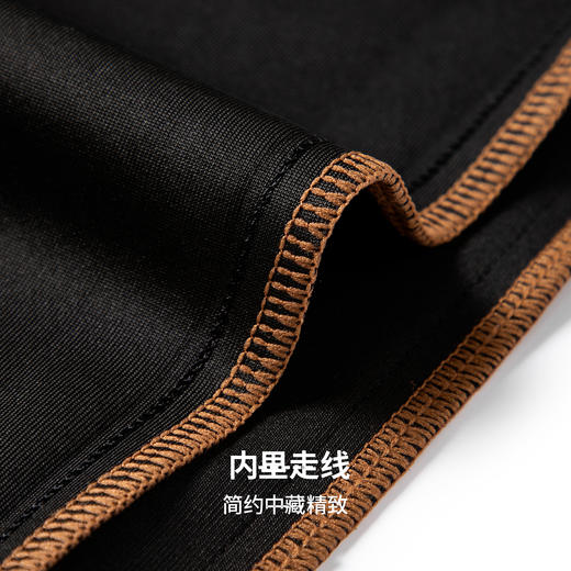 【含棉羊毛】圣得西男士商务休闲裤2025秋微弹百搭厚款直筒裤男款 商品图10