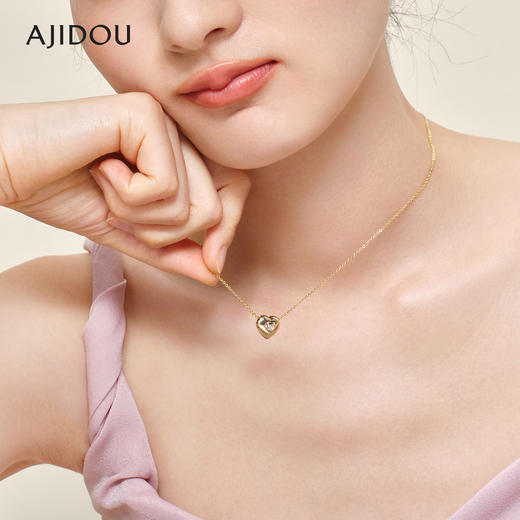 [小滋心选]【活动价 ¥49.9 ¥59.9 ¥69.9】AJIDOU阿吉豆简约时尚百搭轻奢高级项链女 商品图12