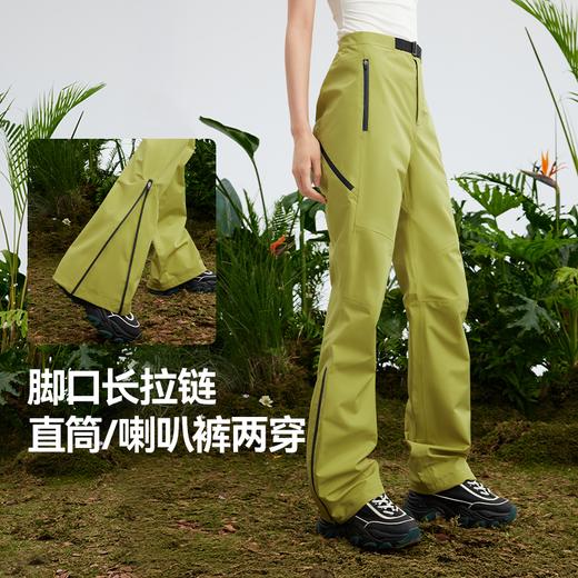 MOLYVIVI魔力薇薇峰行立裁冲锋裤女硬壳2025秋冬新款防风防雨水户外登山裤 商品图2