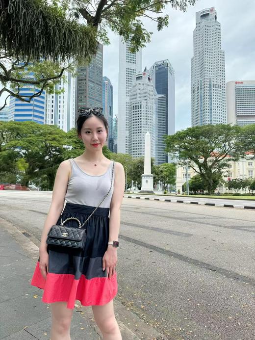 香奈儿 24P珍珠手柄风琴包 woc 黑色（LZ） 商品图7