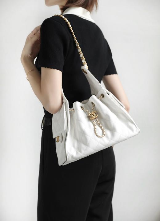 香奈儿 25Bag 嬉皮hobo小号白色（LZ） 商品图2