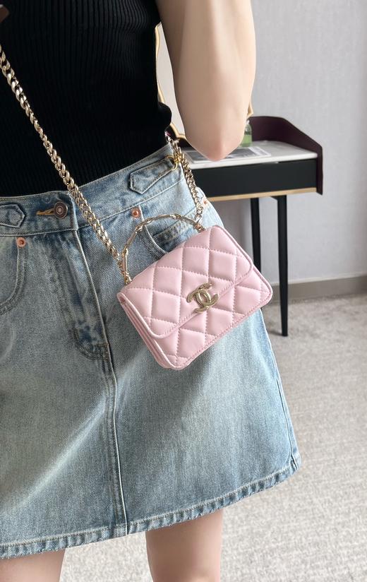 香奈儿-22s珐琅手柄链条包！（LZ） 商品图12