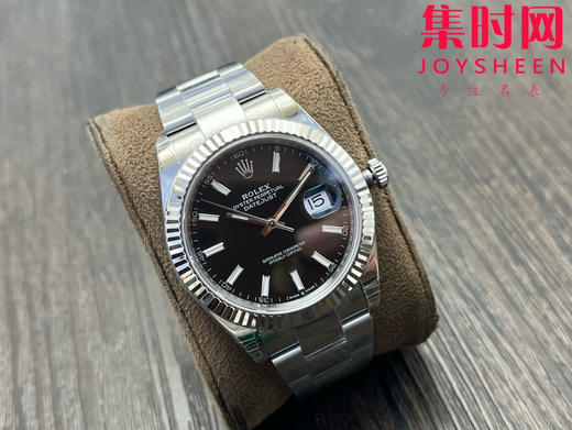 劳力士 VS日志41系列 黑色盘 男士腕表 3235机 三珠带 表径41mm 商品图1