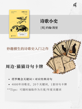 【限量前100赠送猫猫诗句卡牌】新民说 诗歌小史 (英)约翰·凯里/著  黄福海/译 诗歌史 汉诗英译 战争诗 诗歌流派 文学 广西师范大学出版社