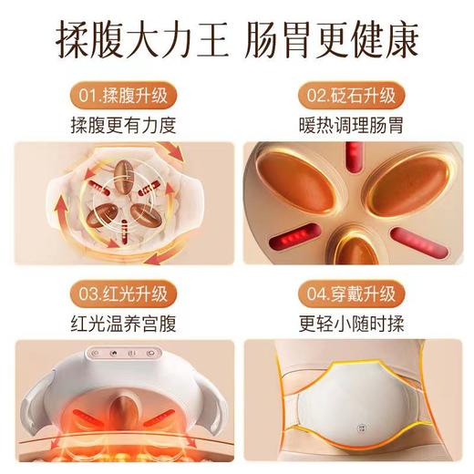 全家人的肠胃【揉腹按摩师】天然砭石红外线加热,自动揉腹，科爱元素小悬壶揉腹仪标准版/pro版(如果用了精油，砭石沾过精油就不支持七天无理由了哟) 商品图8