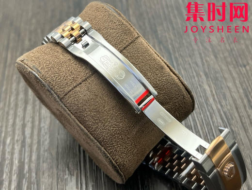 劳力士 VS日志41系列 间玫金格子面 格纹盘 男士腕表 3235机 五珠带 表径41mm 商品图7