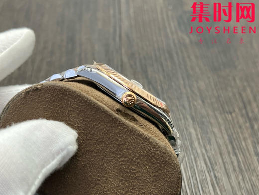 劳力士 VS日志41系列 间玫金格子面 格纹盘 男士腕表 3235机 五珠带 表径41mm 商品图5