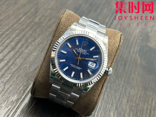 劳力士 VS日志41系列 蓝色盘 男士腕表 3235机 三珠带 表径41mm 商品图2