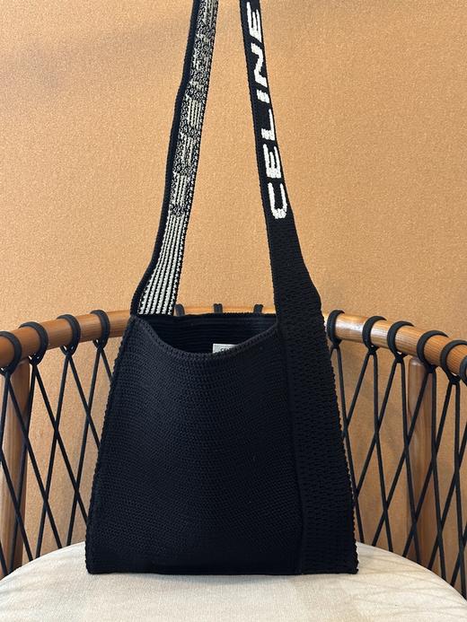 BT283 赛琳 手工钩编棉质手提单肩包（BT*MM）7.22直播款 商品图0