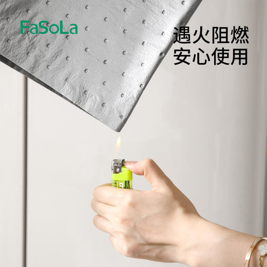 Fa So La 洗衣机盖整理收纳垫保护垫洗衣机烘干机顶部防尘垫冰箱硅胶垫 商品图6
