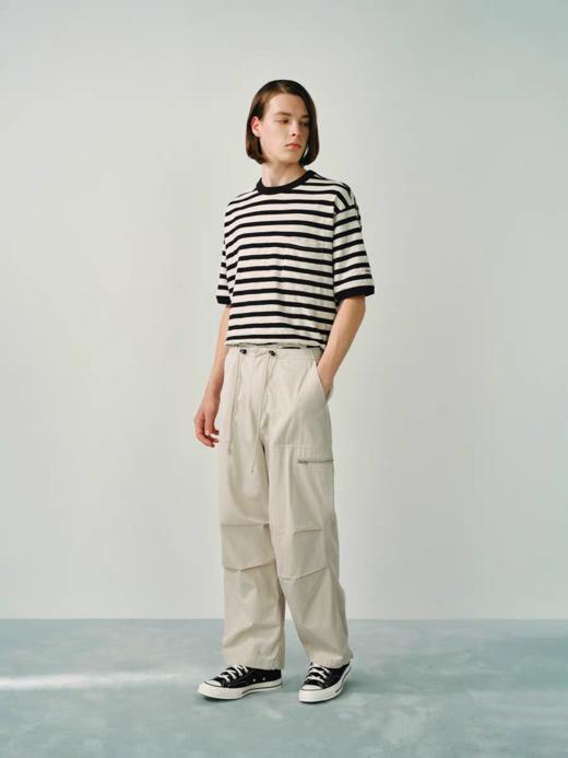 Evistub/E-5CCK162/石磨洗做旧拉链袋伞兵裤 商品图0