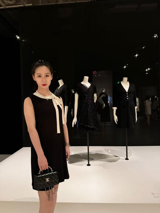 香奈儿 24P珍珠手柄风琴包 woc 黑色（LZ） 商品图5