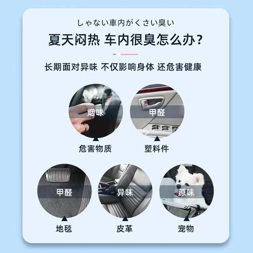 KOBAYASHI小林制药 车载空气清新剂去异味消臭元 6ml/盒（多规格香型） 商品图2
