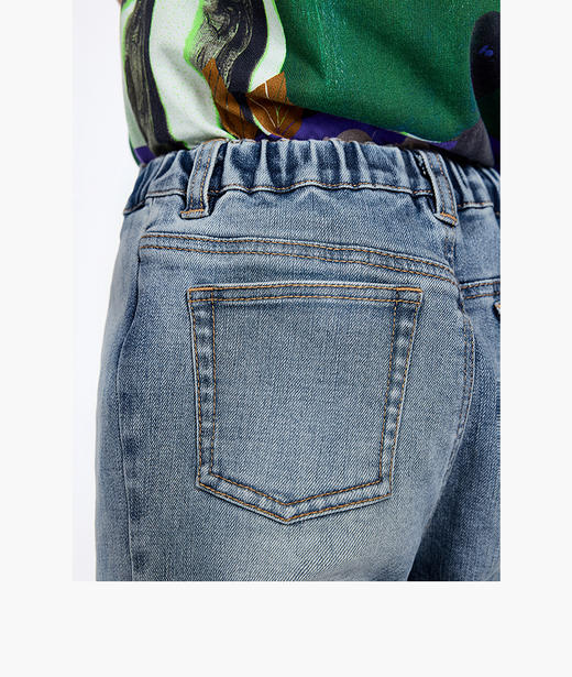 jnby  25年秋款  牛仔长裤 1P7E11841 商品图5