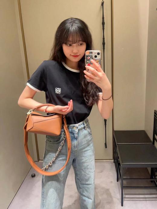 罗意威-几何包迷你18CM宽肩带压花 Puzzle手袋（LZ） 商品图8