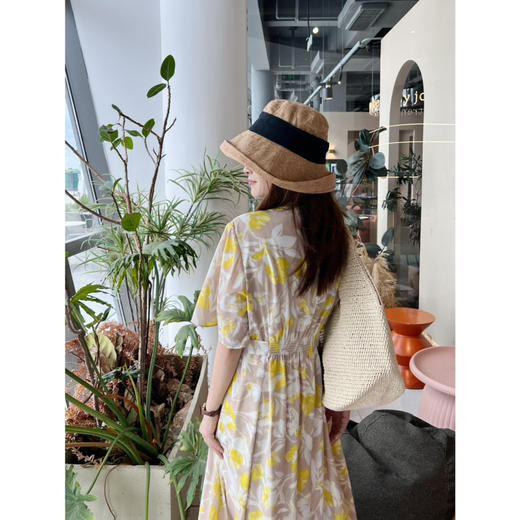 2507402    保姿 印花真丝 连衣裙 商品图3