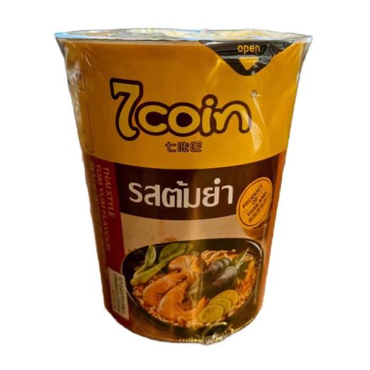 七咔呢泰式冬荫功风味方便面 70g/杯 商品图0