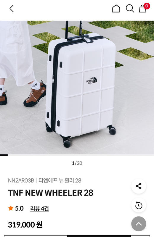 韩国订单 北面行李箱072209 商品图10