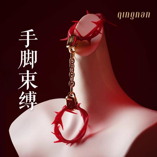 轻喃荆棘·0基础体验·束缚捆绑道具（口球、项圈、手铐、脚镣） 商品图2