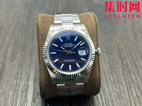 劳力士 VS日志41系列 蓝色格子面 格纹盘 男士腕表 3235机 三珠带 表径41mm