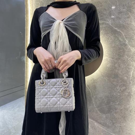 迪奥 三格戴妃 进口羊皮 迷你 多色（LZ） 商品图6