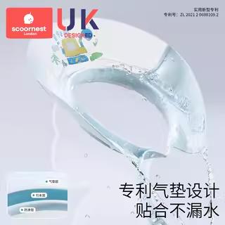 科巢儿童洗头挡水帽宝宝洗澡神器婴幼儿洗头发防水护耳小孩洗浴帽 商品图1