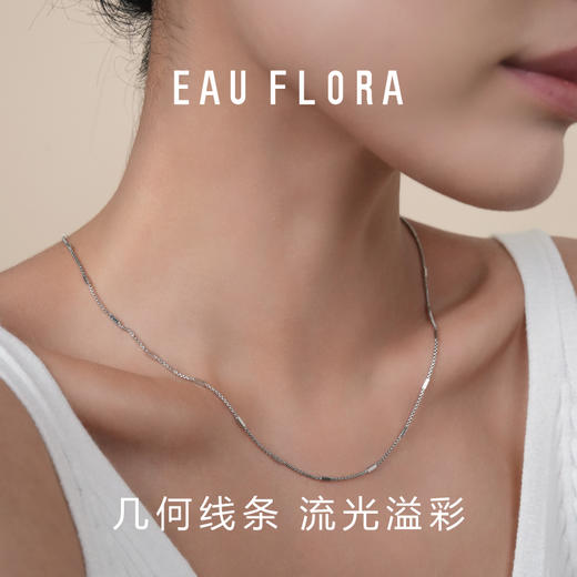 【小方砖】简约精致项链·锁骨链·金银双色 商品图3