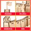 南湖红船/长城 木制拼图diy爱国模型玩具纪念礼品批发八一建军节手工 商品缩略图8
