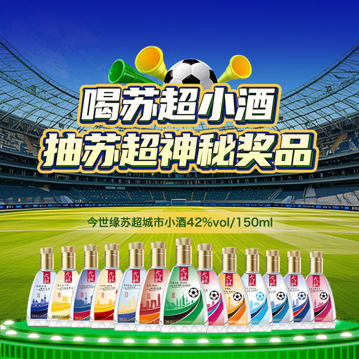 今世缘苏超城市小酒 十三太保 商品图1