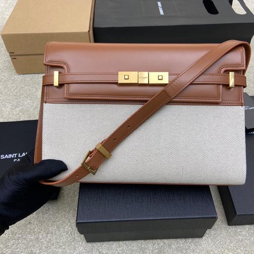 圣罗兰- Manhattan  新包型翻盖曼哈顿法棍包 6色合集中号（LZ） 商品图5